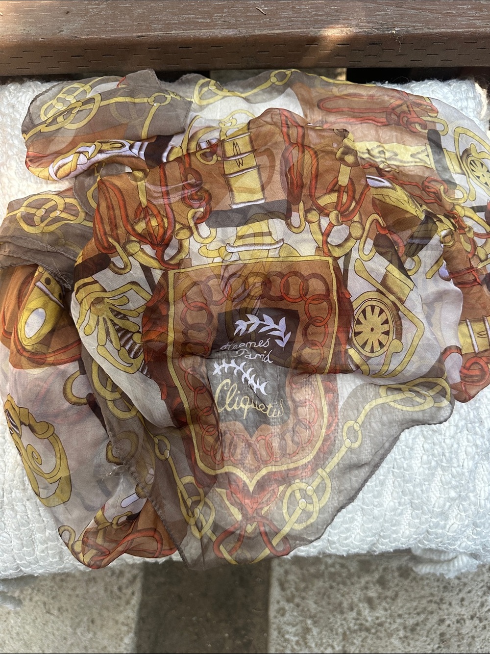 HERMES Cliquetis Scarf